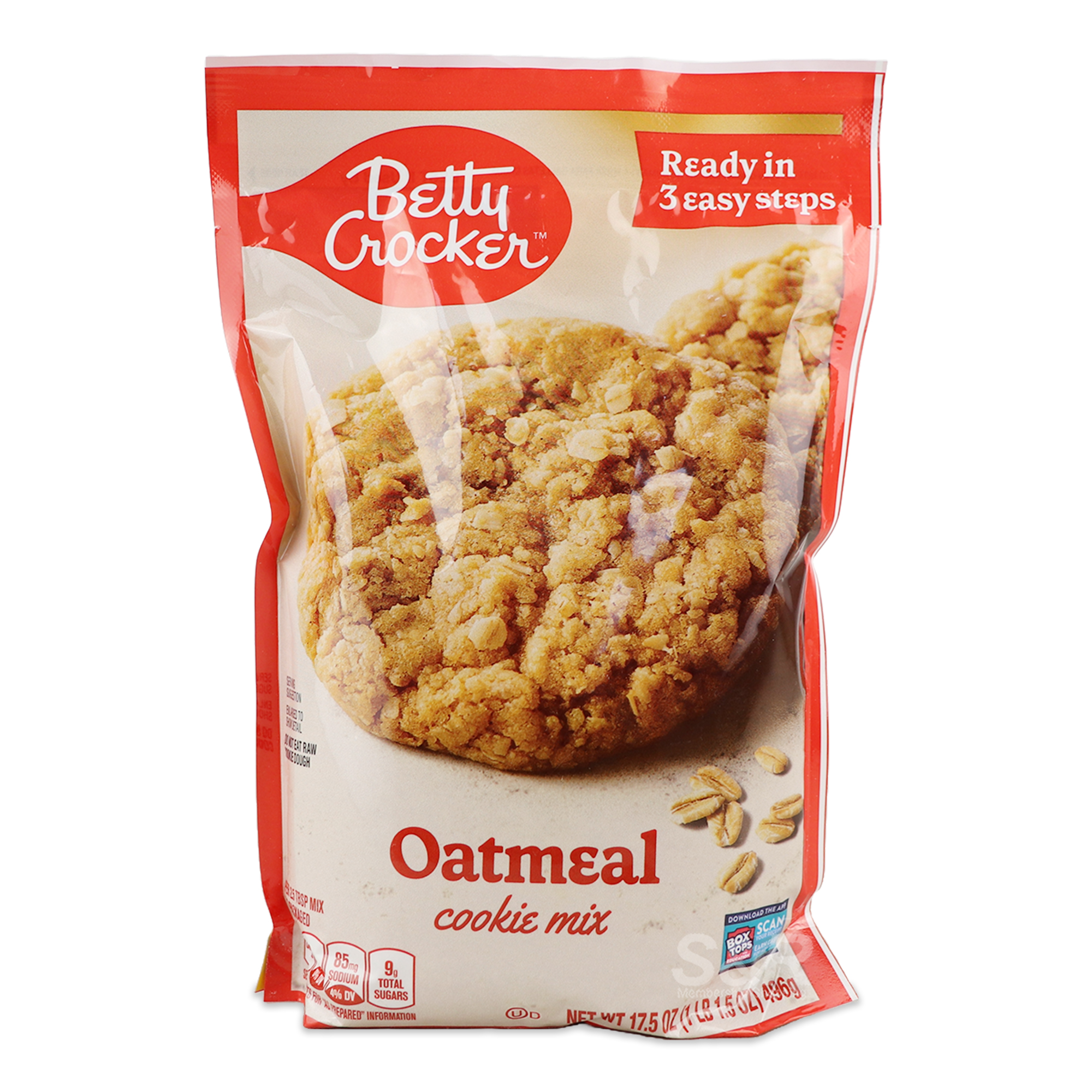 Betty Crocker Oatmeal Cookie Mix 496g Betty Crocker Oatmeal Cookie Mix 496g